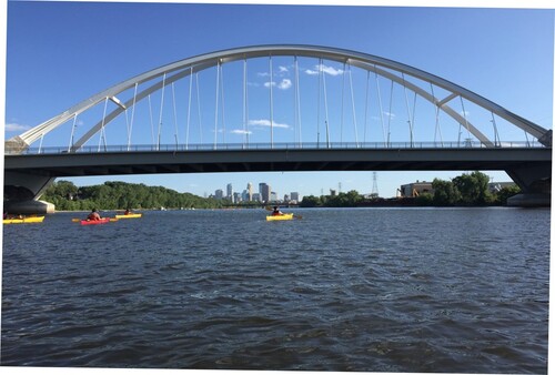 F6c Kayakers Lowry Bridge